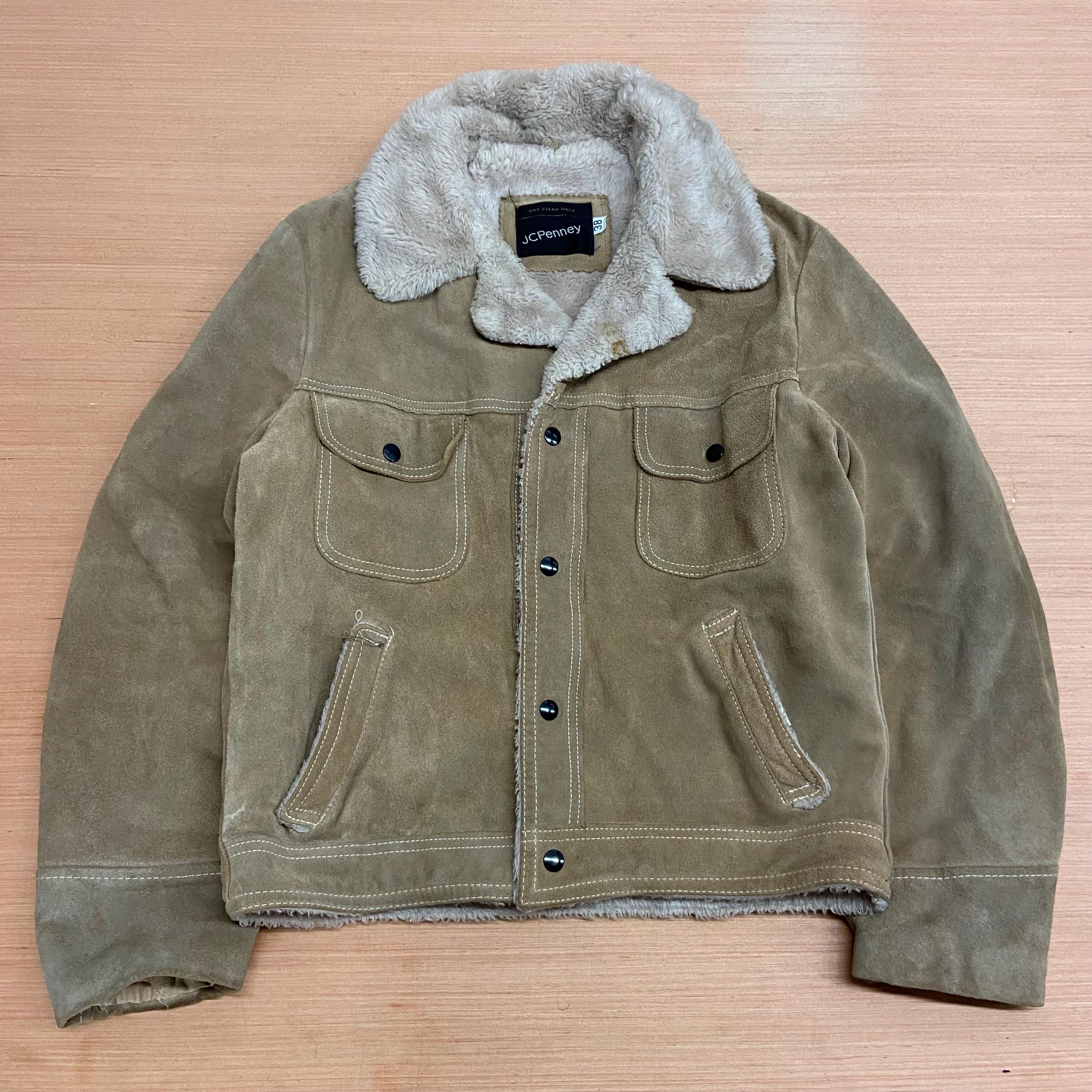 60’s-70’s JCpenny SUEDE LEATHER JACKET Suede newest leather jacket jcpenney suede jacket