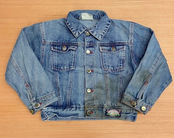 Jeugd Vintage Krickets werkkleding denim jack