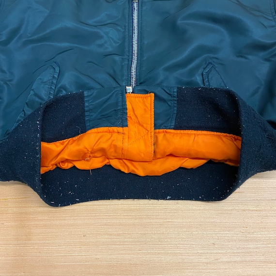 。*様 US Airforce MA-1 vintage flight jack Vintage USA Black MA-1 Aviation Military Reversible Bomber