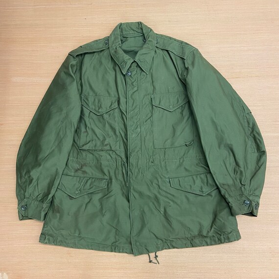 Vintage US Military M65 OG 107 Field Coat - image 1