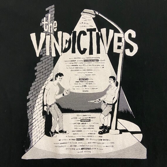 Vintage The Vindictives Lookout Records Band TShirt … Gem