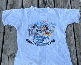 Youth 60th Mickey's Birthday Graphic T-shirt