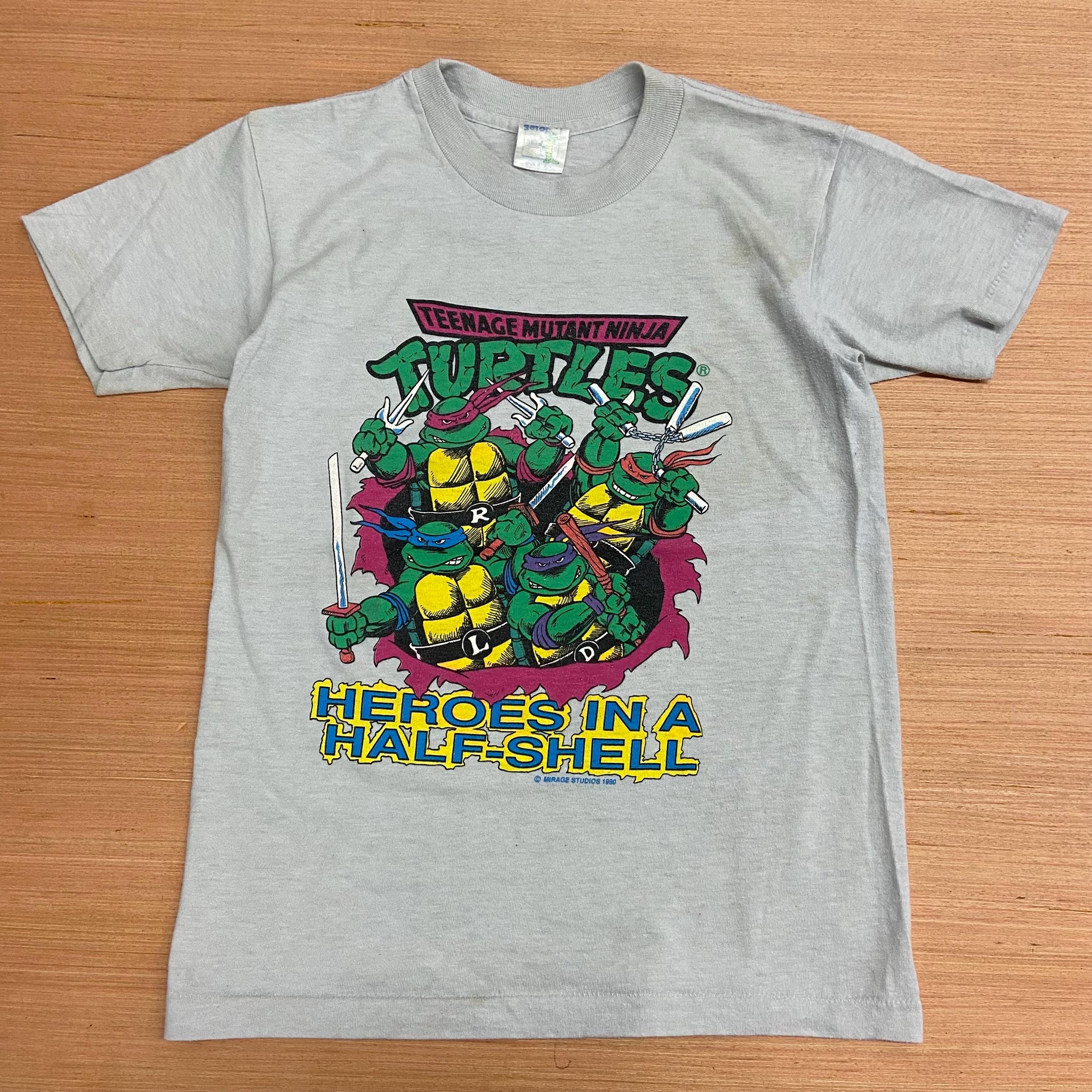 Youth 1990 Teenage Mutant Ninja Turtles Vintage T-shirt - Etsy