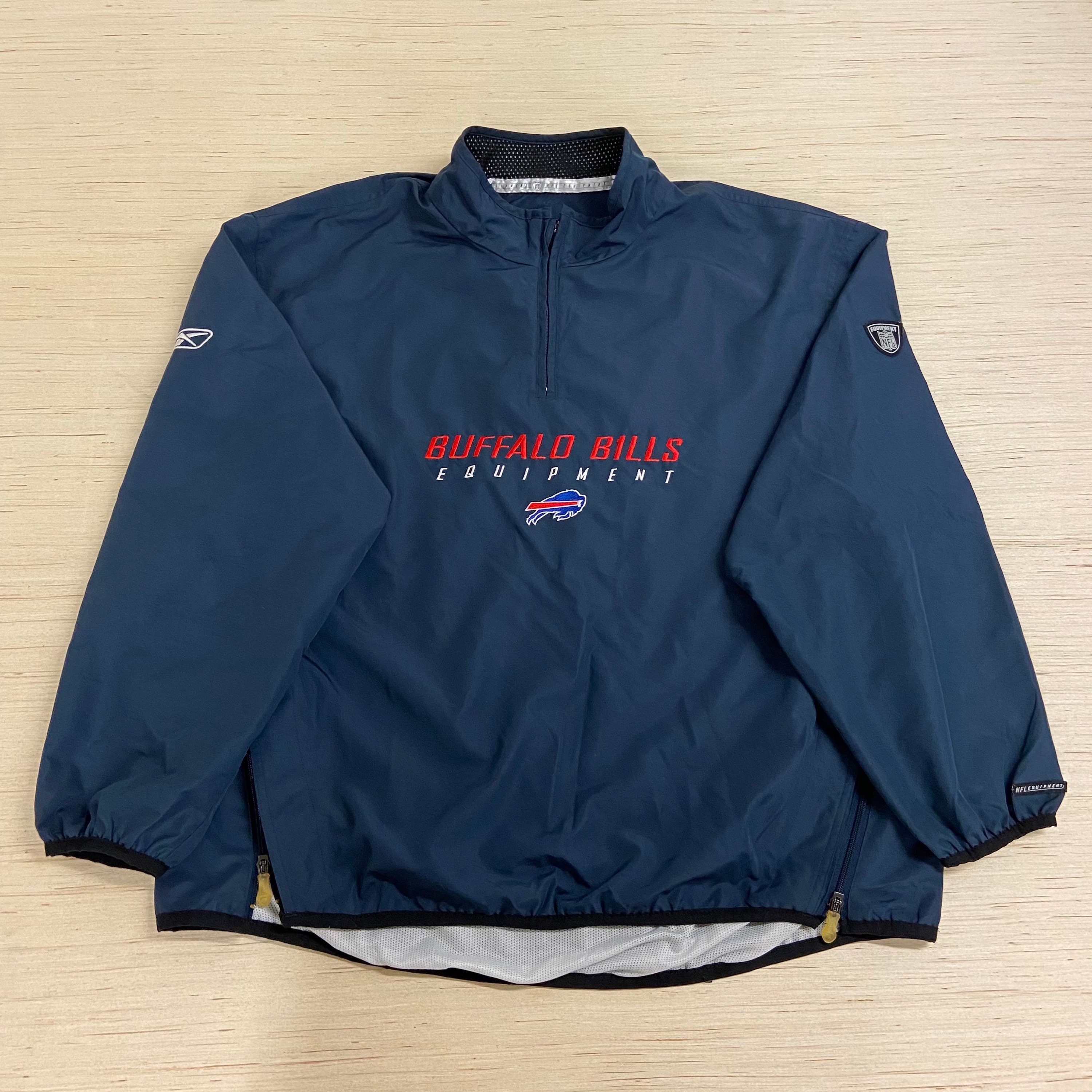 Buffalo Bills NFL Reebok 3/4 Zip up 