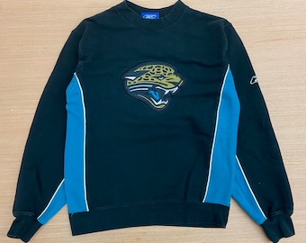 Youth Jacksonville Jaguars Reebok NFL Crewneck Sweater Size Youth Medium (10/12)