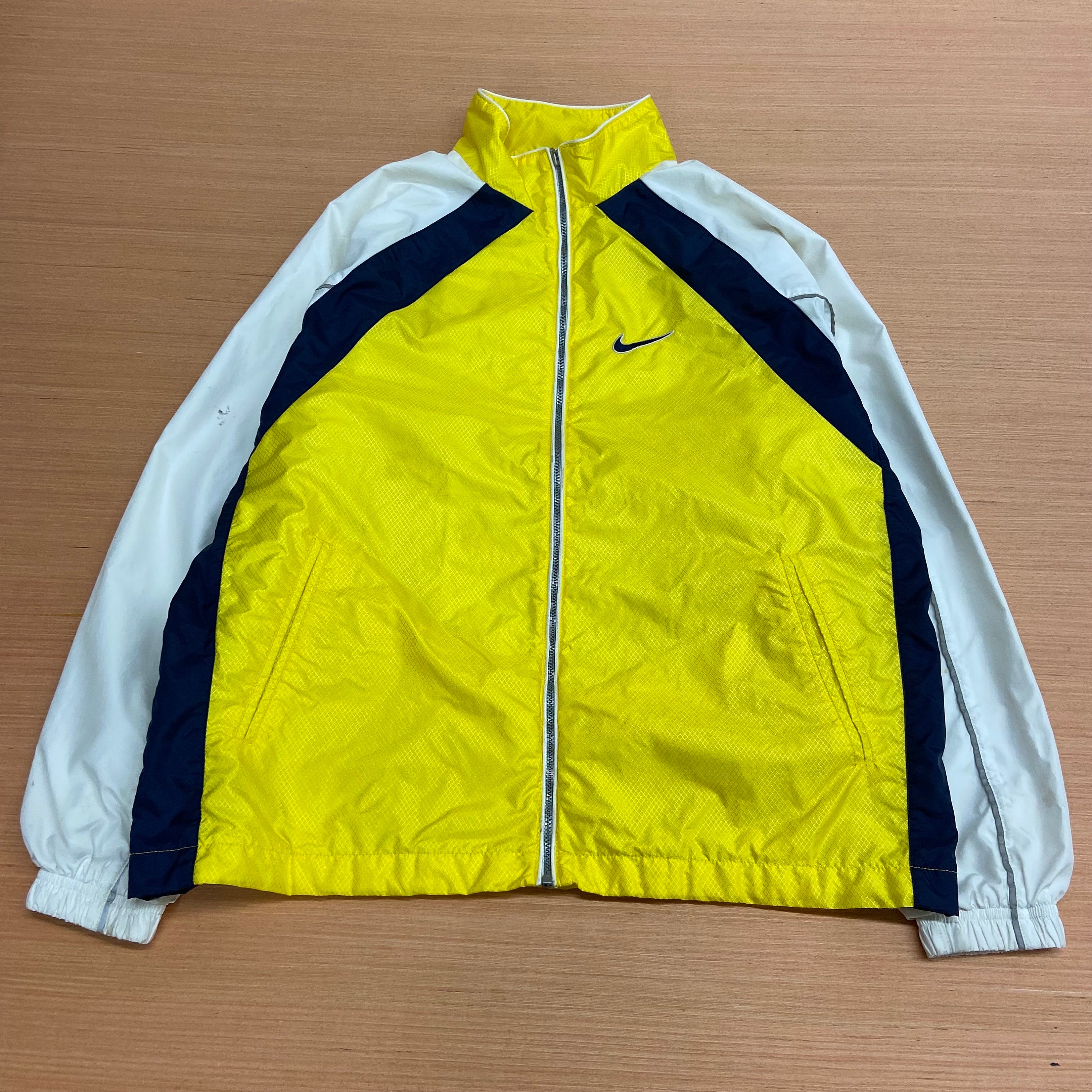 Vintage 2000s Nike Full Zip Windbreaker Jacket Size Medium Etsy Ireland
