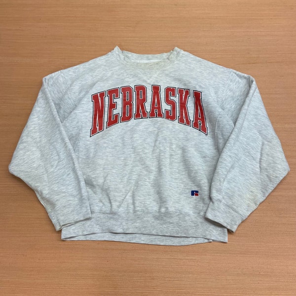 Vintage Nebraska Cornhuskers NCAA Pullover Crewneck Sweatshirt size Medium
