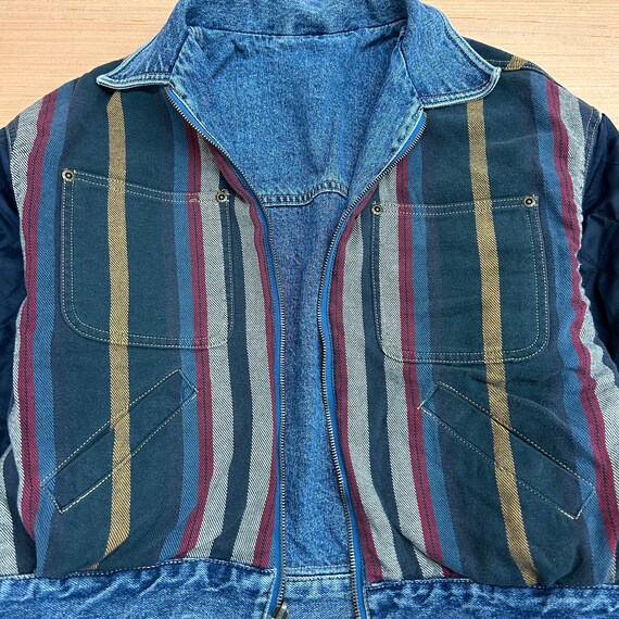 Vintage Lizwear Reversible Denim Jacket - image 9