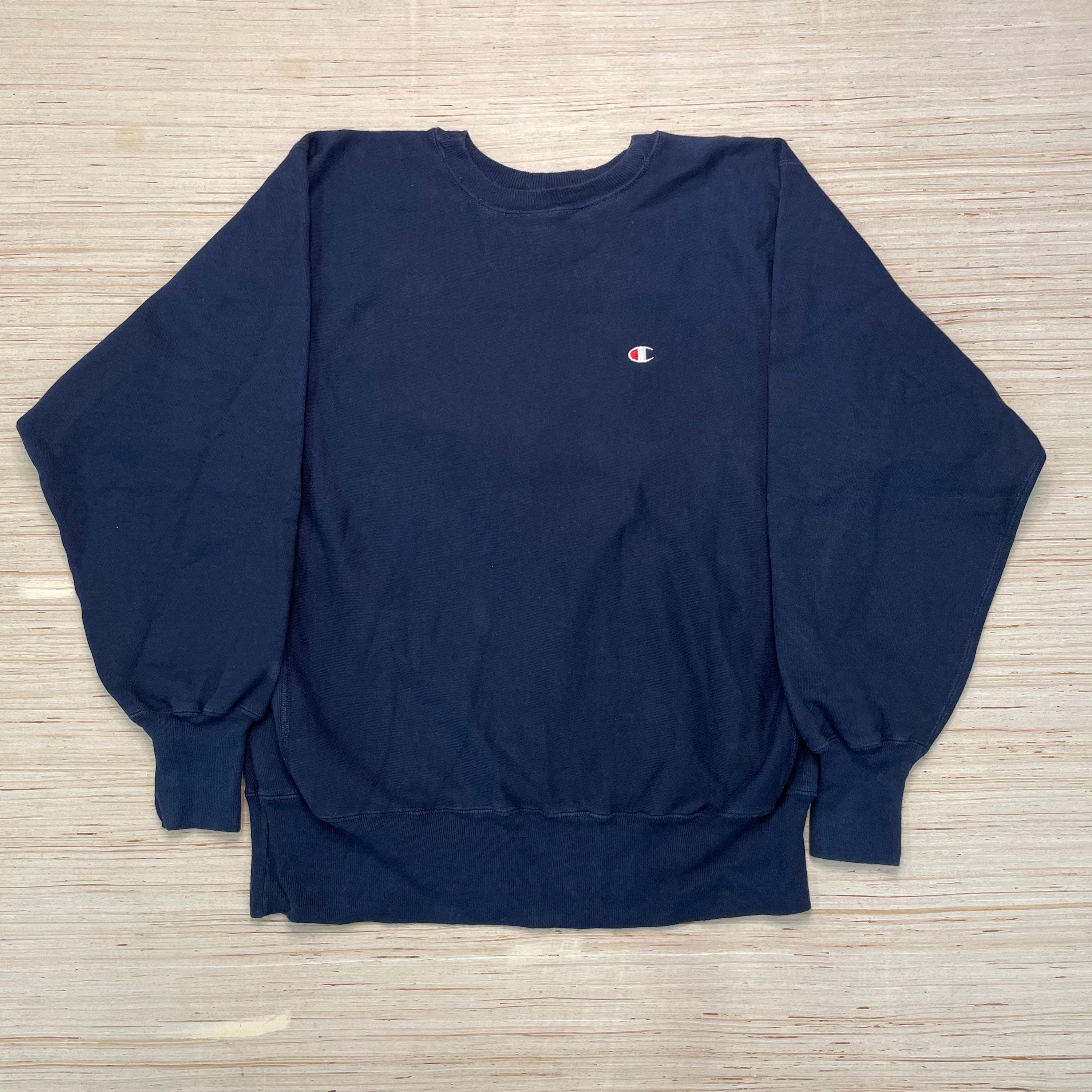 Vintage 1990s Champion Reverse Weave Blank Sweatshirt Size L - Etsy