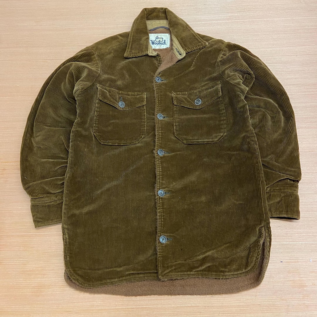 Woolrich Vintage 1970's Corduroy Lined Button up Jacket Size Woolrich Vintage 1970's Corduroy Lined Button up Jacket Size