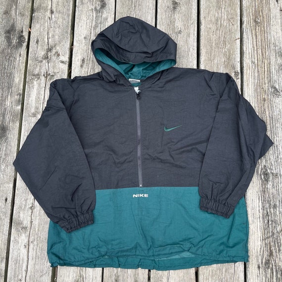 OLD NIKE ANORAK HARF ZIP JACKET