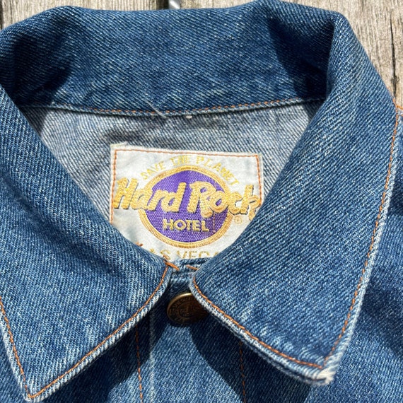 Youth Vintage Hard Rock Denim Jacket - image 2