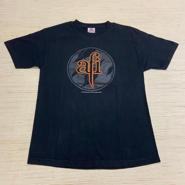 T-shirt vintage AFI Big Logo Band Taille L