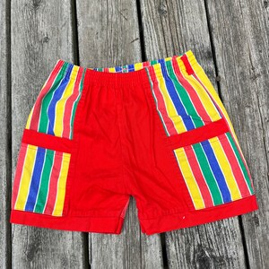 Youth Stripe Pattern Vintage Shorts Pants - Etsy
