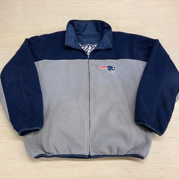 Vintage New England Patriots NFL Full Zip Reversi… - image 1