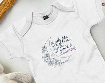 Taylor Swift Inspired Baby Grow, Perfect for Baby Shower Gift 