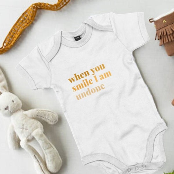 Lin Manuel, Hamilton inspired baby grow, perfect baby shower gift