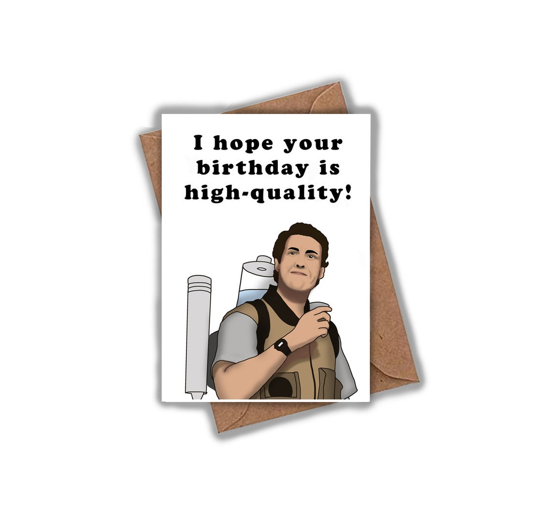 The Waterboy Birthday Card - Etsy