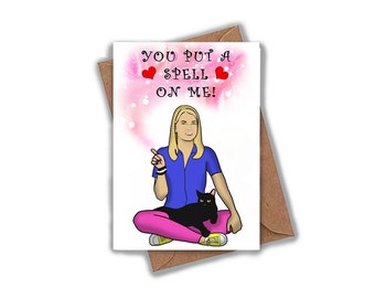 Sabrina The Teenage Witch Love Card