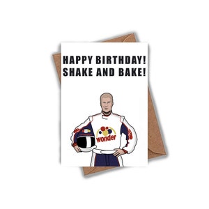 Carte d'anniversaire Ricky Bobby