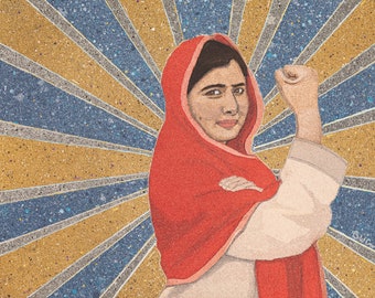 Malala Art Print