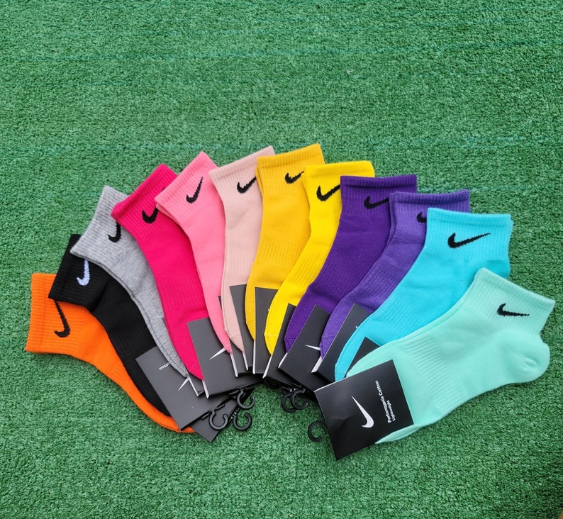 Adult Nike sport sock /short nike socks/ athletic socks/ colorful socks/ unisex socks/ women socks/ men socks/ cotton socks 