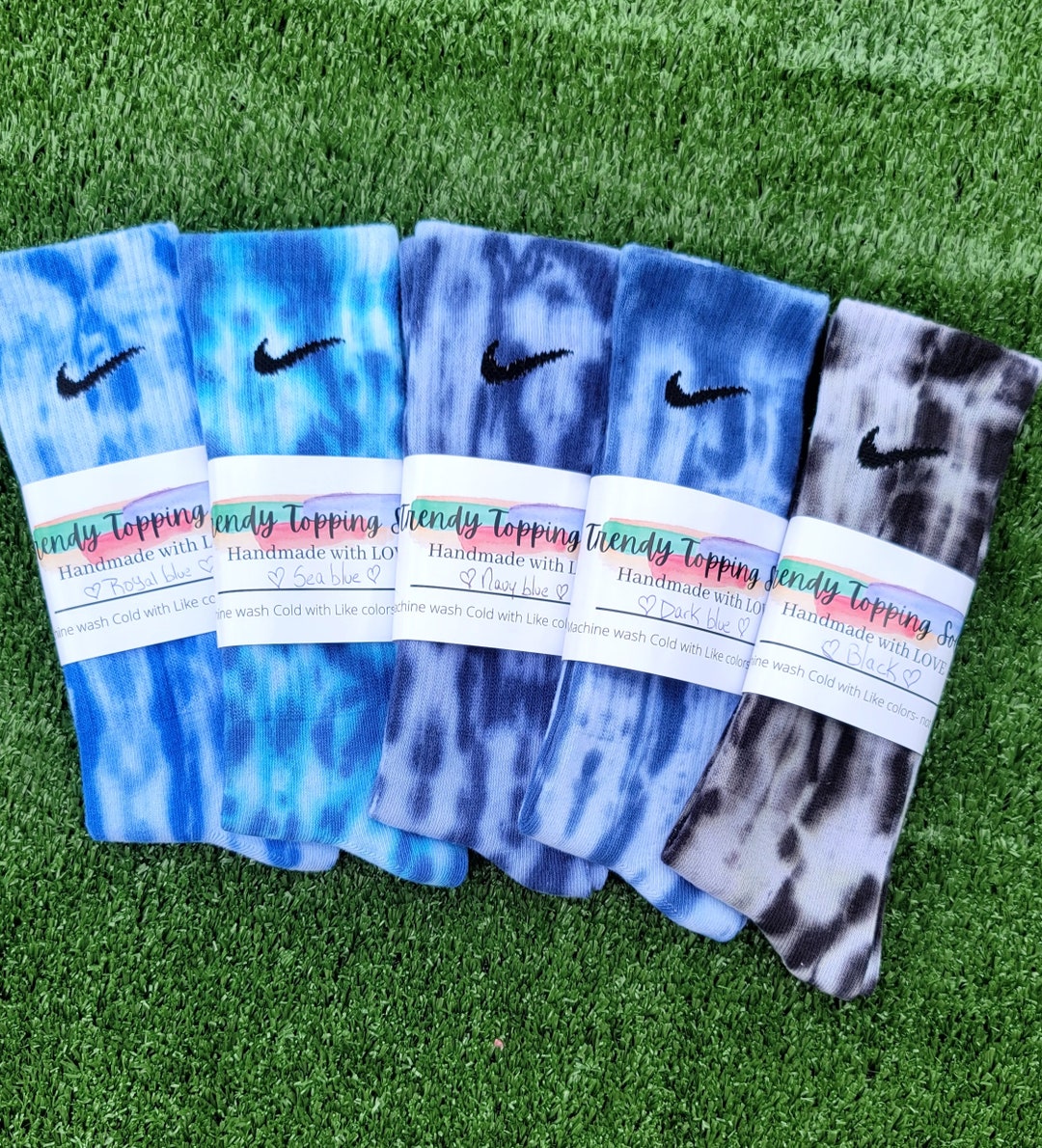 dyed nike socks pack