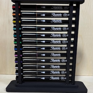 Sharpie Creative Marker Stand - Horizontal Storage Solution for 12 “Brush Tip” Markers
