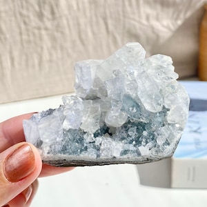 Brilliant Sparkle Apophyllite Cluster Diamond Cube Druzy Formations 122g 7x5x3cm 4.3oz 2.8x2x1.2in 2J