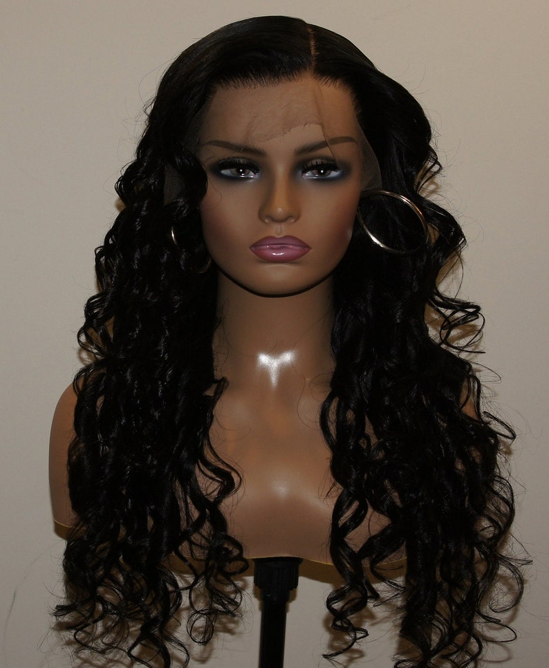 HD High Definition Invisible Lace Front Wig Human Hair Pre Etsy