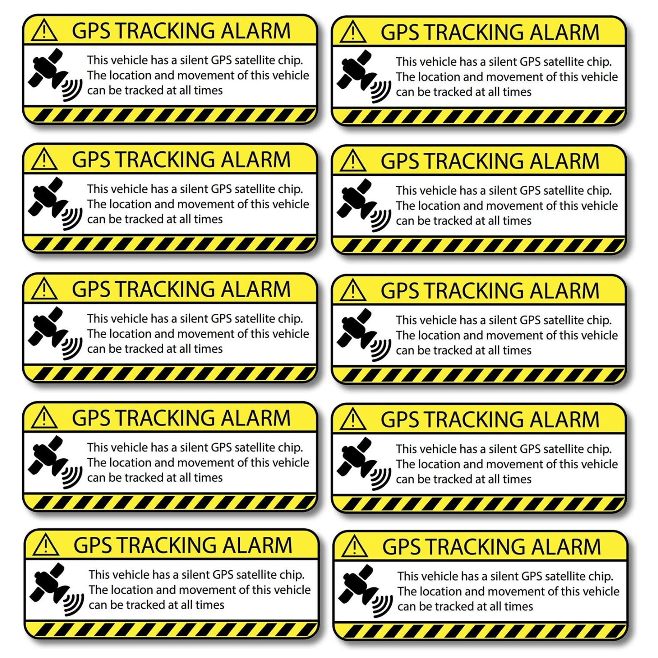 Gps Tracking Decal 