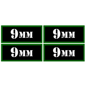 9mm Self Adhesive Vinyl Sticker Letters and Numbers - Choice 25