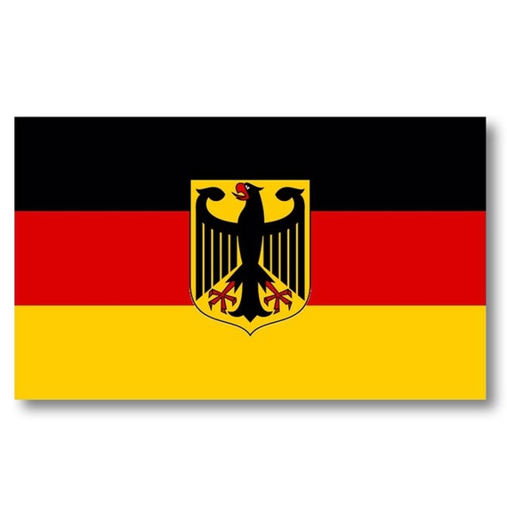 Deutschland Sticker Germany National Emblem German Eagle Coat of Arms Decal