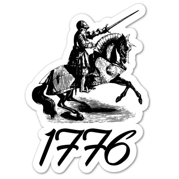 1776 Vinyl Car Decal - Etsy