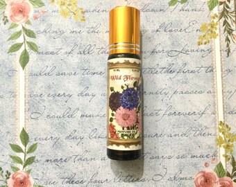 Wild flowers perfume oil cornflower sugared strawberry grapefruit citrus botanical daisy fragrance for ladies perfume archaic poppy flower