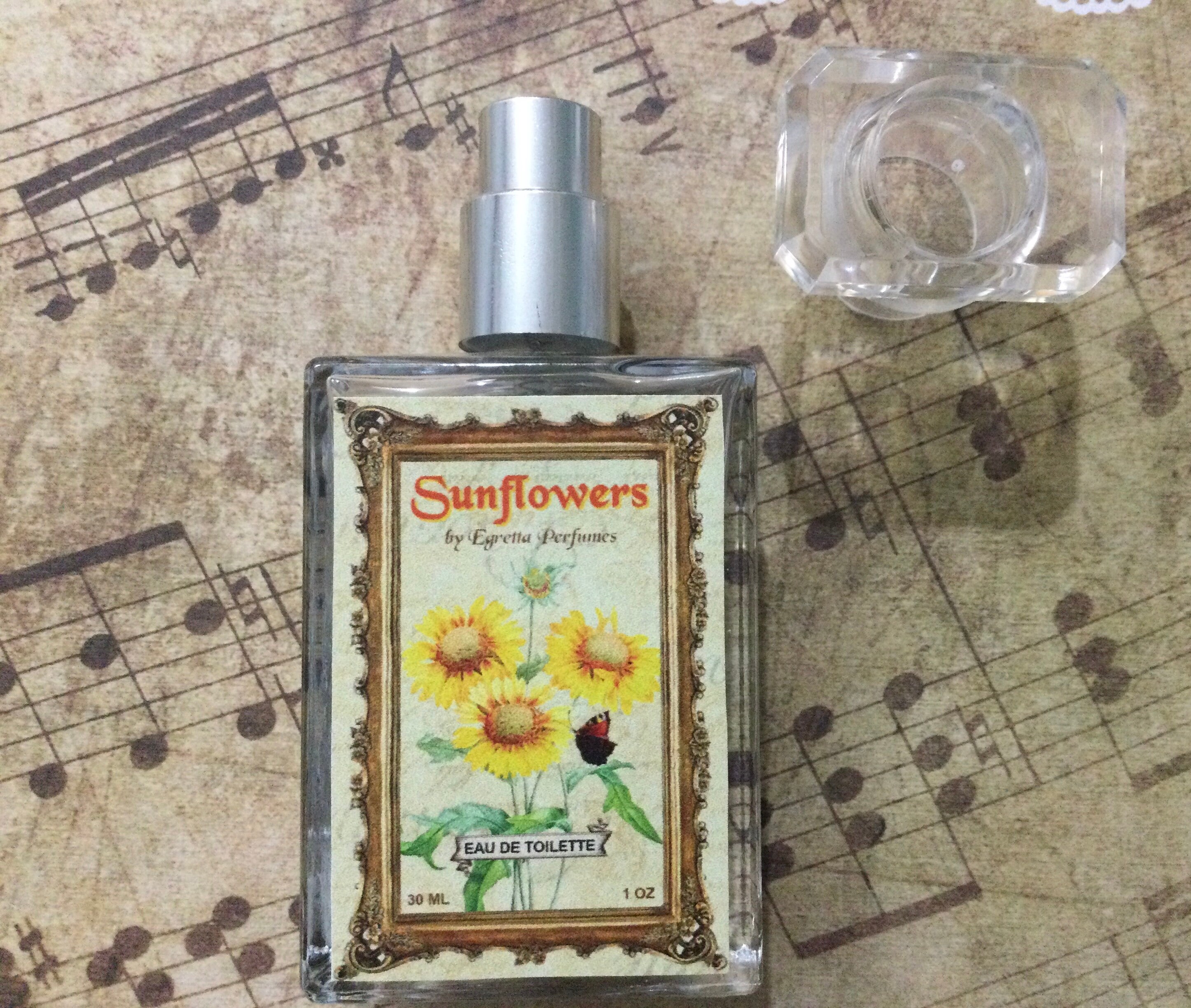Sunflowers Perfume EDT Summer Flower Fragrance Girls Floral Etsy