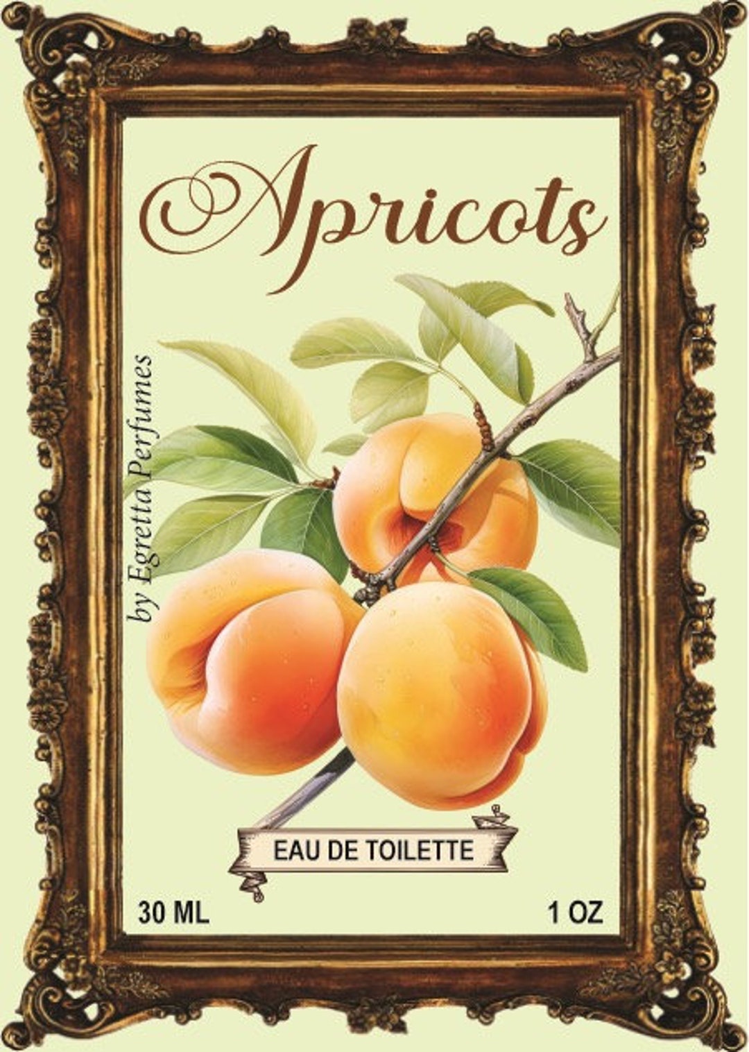 Apricot Perfume Spray 5 Ml Sample Rare Original Eau De Toilette Water