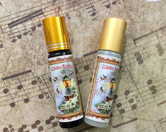 Aceite perfumado Winter Song Roll-on: Neroli, flor de naranja, sin alcohol