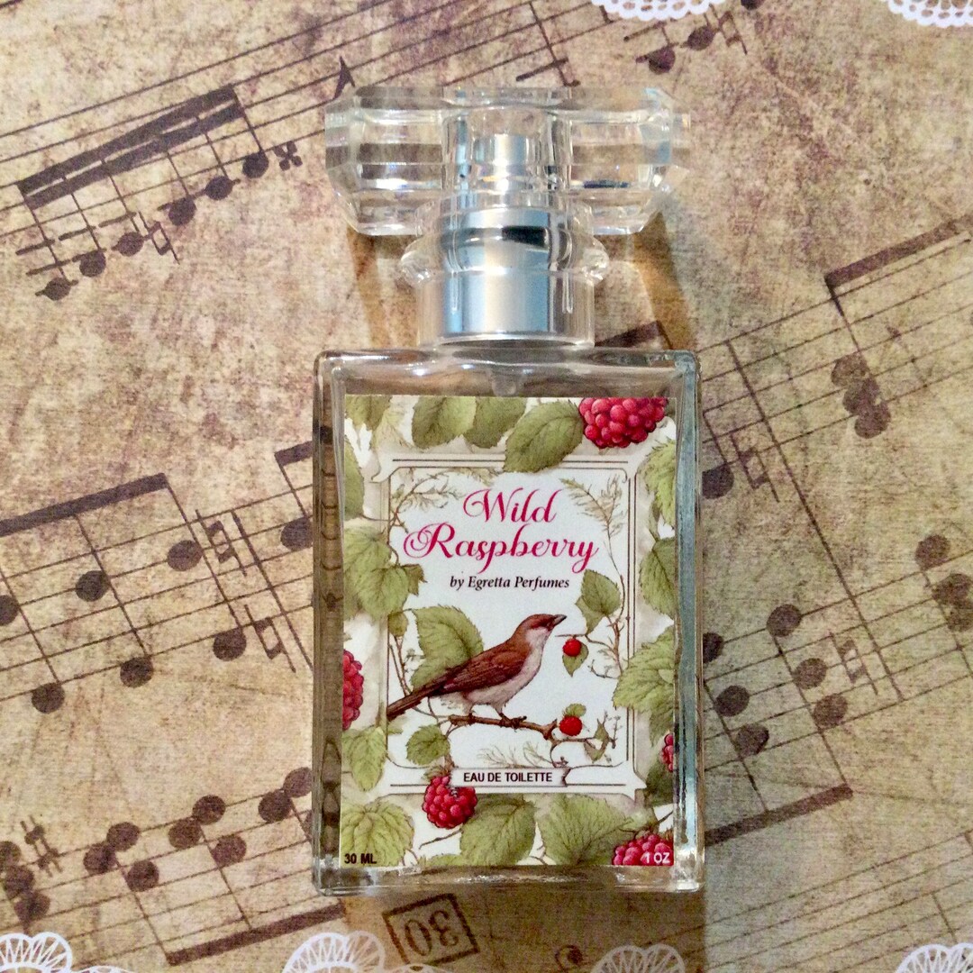 Wild Raspberry Botanical Perfume Spray: Fruity Herbaceous Eau De ...