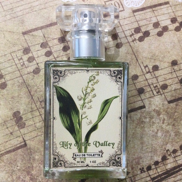 Lily of the Valley Perfume Spray May flower fragrance for girls floral symbol vintage fresh made In Canada parfum scent oil white gardener