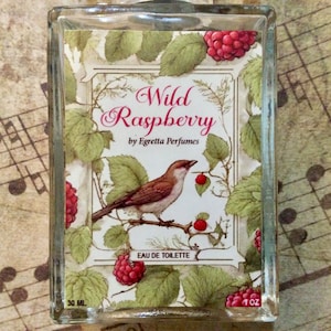 Wild Raspberry Botanical Perfume Spray: Fruity Herbaceous Eau De ...