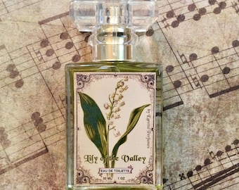 Lily of the Valley Perfume: Vintage Inspired Floral Scent, Handmade in Canada