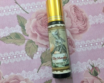 Lavender and rose perfume,oil fragrance, The Marquise from the past, women, strong scent made in Canada handmade roll on aristocrat floral