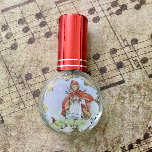 Little Red Riding Hood Strawberry Perfume for girls granddaughter gift purse size violet Birthday gift from dad mom spray summer berry