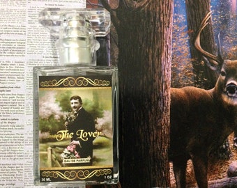 The Lover Men's Perfume: Vintage 1930s Cedar Wood Carnation Musk