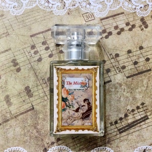 Rose strawberry perfume mistress love fruity sweet fragrance, erotic parfum, champagne vanilla, strong scent, lover gift, medieval art