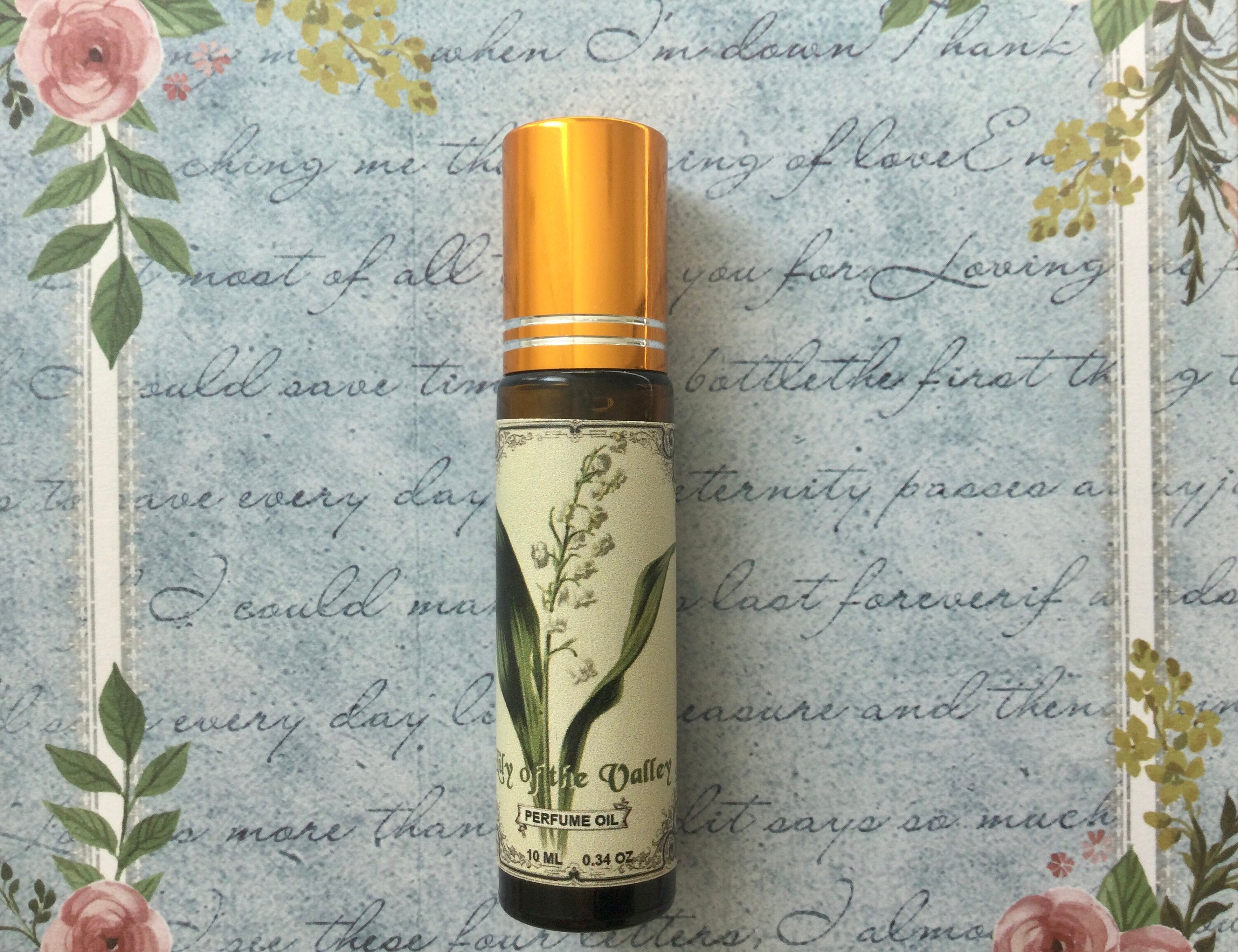 Lily of the Valley Perfume Oil Roll on Sweet Flower Vintage Etsy