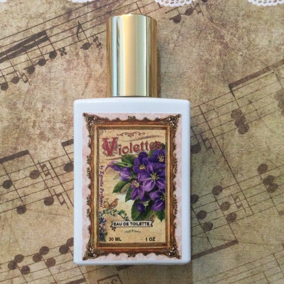 Violettes Eau De Toilette: Floral and Woody Perfume, Vintage