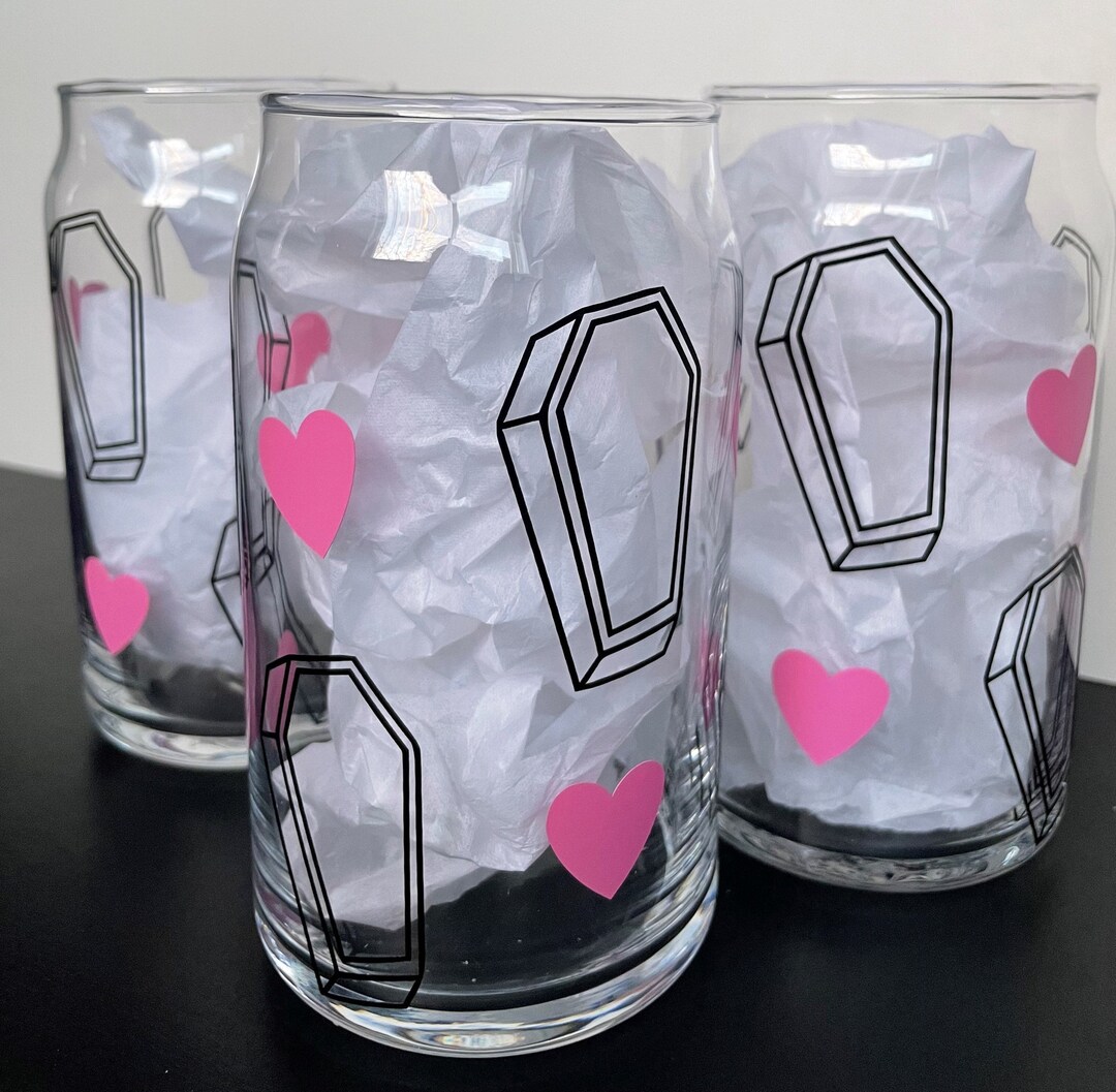 In Loving Memory Glass Can Cup - Etsy