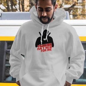 Deadpool Pegging ist nicht neu für mich Valentinstag Sweatshirt Hoodie | MCU Superhero Film Pullover Hoodie | Film Merch Hoodie | Angesagte Streetwear